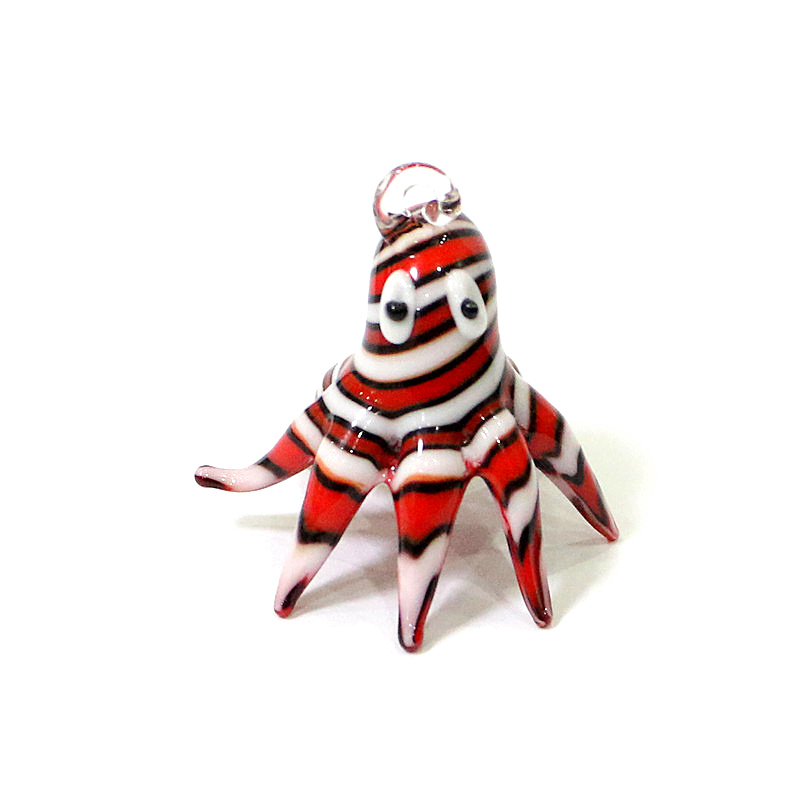 Mini Glass Octopus Pendant Cut - Aquarium And Marine ulasan dan harga
