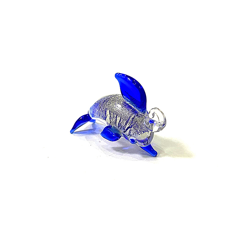 2PCS Mini Glass Dolphin Pendan - Marine Aquarium Europe ulasan dan harga