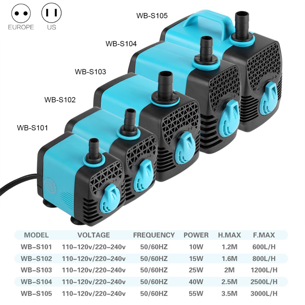 220V Ultra Quiet Submersible W - Marine Aquarium Equipment ulasan dan harga
