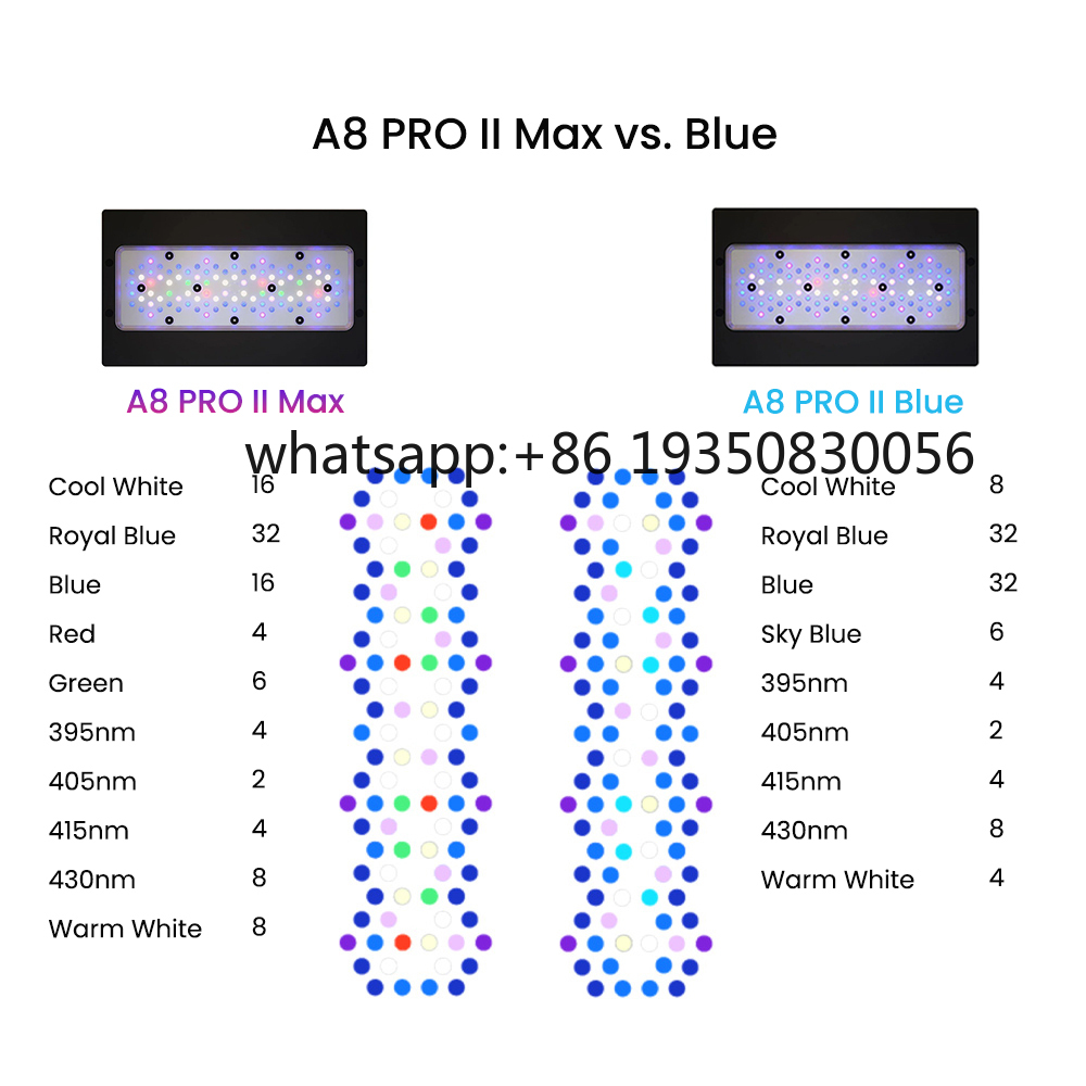 2026-A8 PRO II Max and Blue 24 - Aquarium And Marine ulasan dan harga