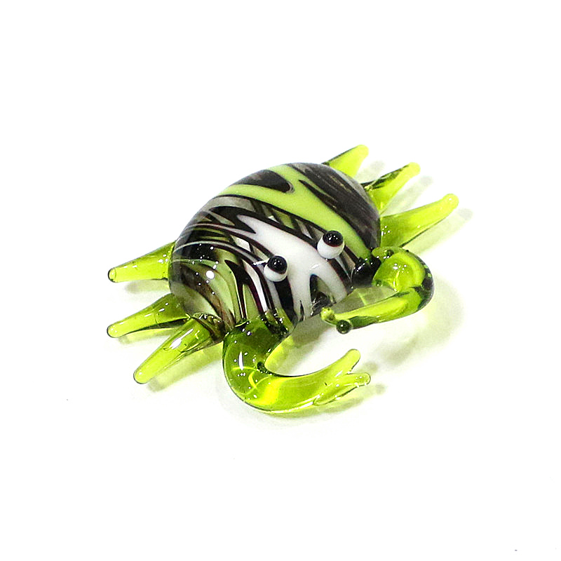 Handmade Cute Mini Glass Crab  - Aquarium And Marine ulasan dan harga