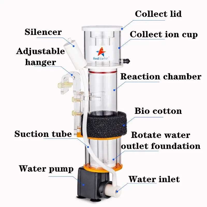 Red StarFish Protein Skimmer U - Aquarium And Marine ulasan dan harga